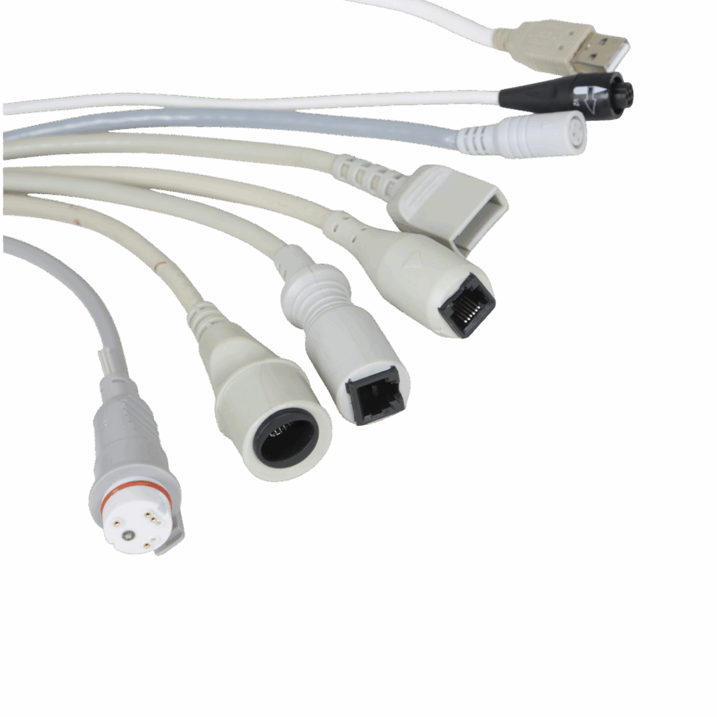 Invasive blood pressure (IBP) kits and adapter cables for hospitals