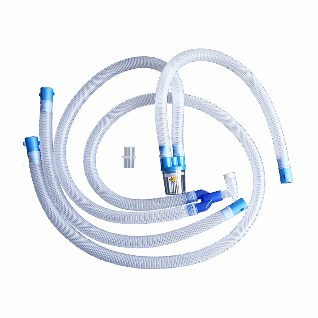 Ventilator circuits and ICU accessories for hospitals