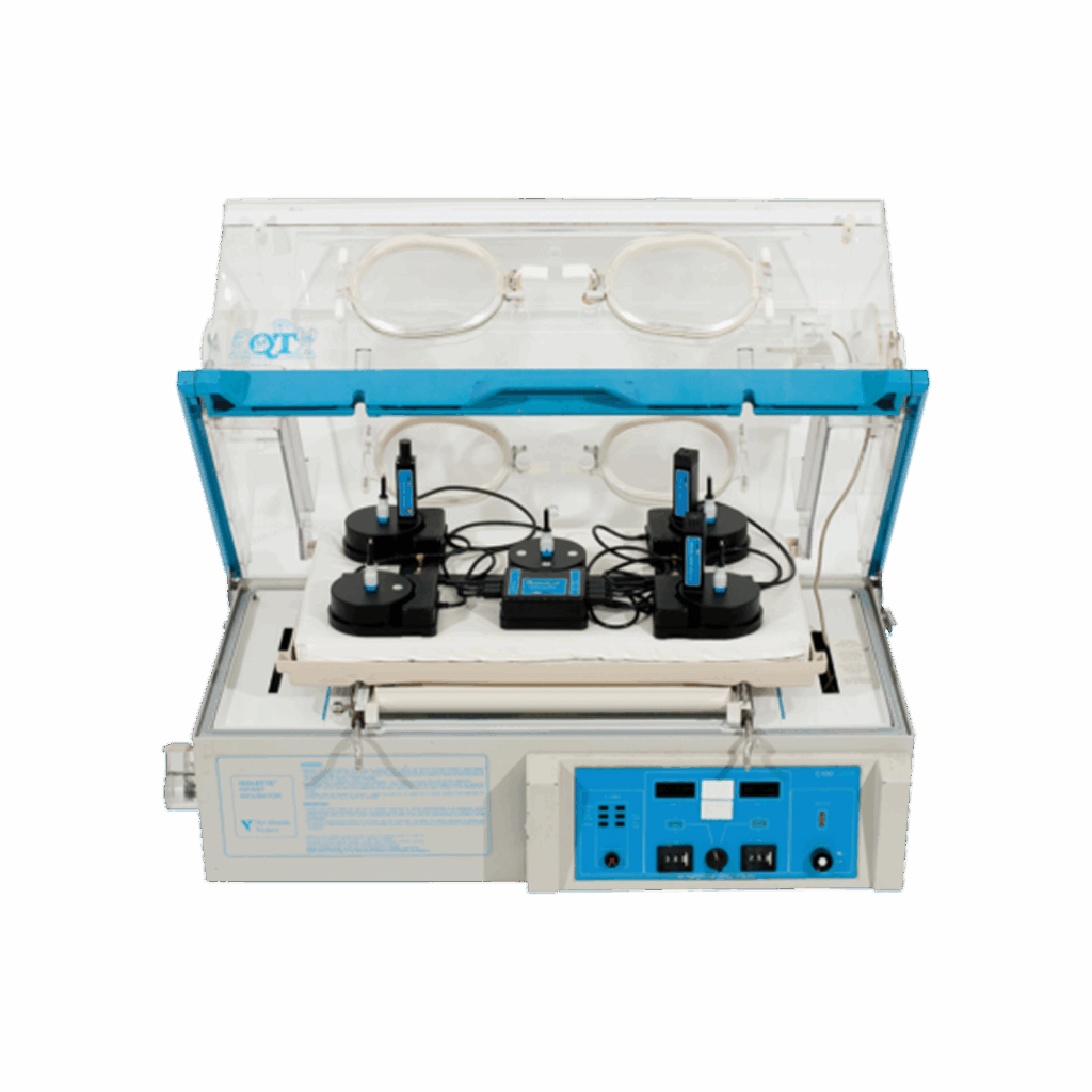 vPad-IN testing incubator temperature and humidity