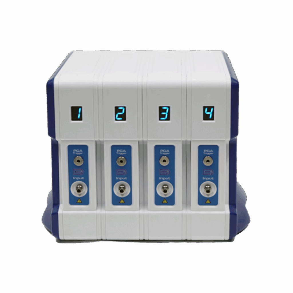 Interface displaying flow test results