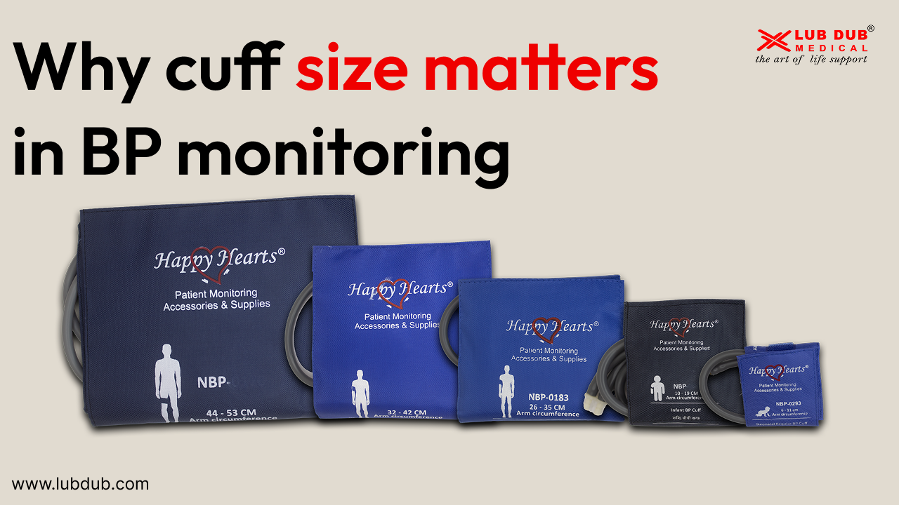 Choosing the Right NIBP Cuff: A Complete Guide to Neonatal, Pediatric, Adult & Thigh Sizes for Accurate Blood Pressure Measurement